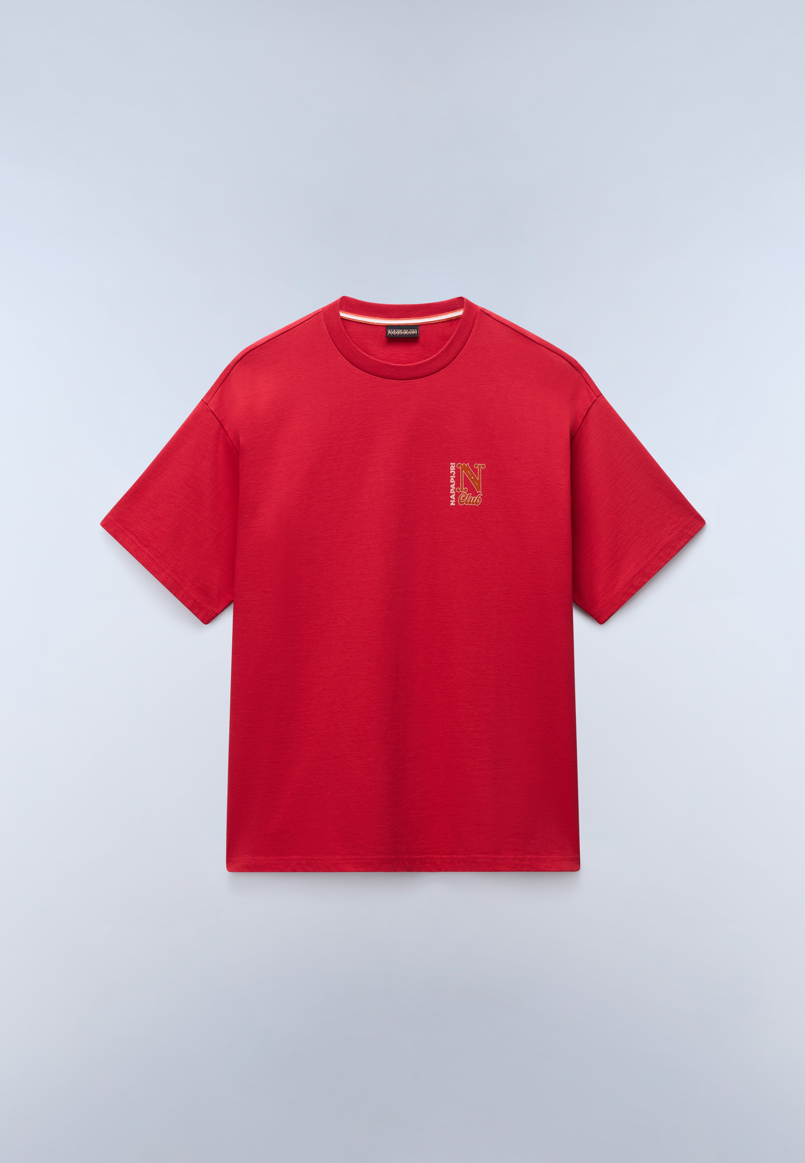 Napapijri Fluorite Short Sleeve T-Shirt Men Red