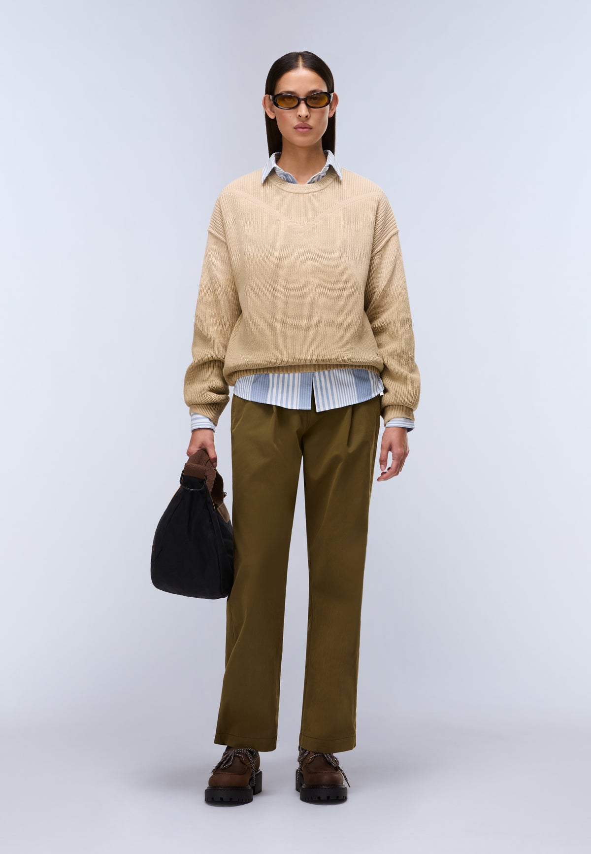 Chromic  Chino Trousers Dark Green Olive - 2