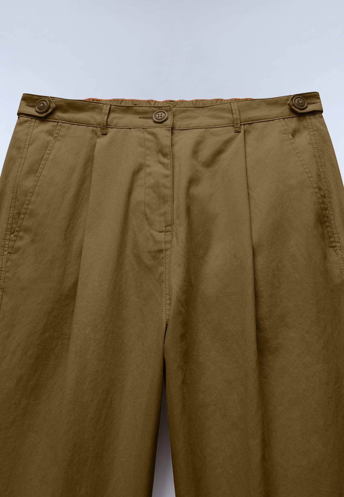 Chromic  Chino Trousers Dark Green Olive - 6