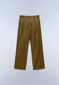 Chromic  Chino Trousers Dark Green Olive - 1