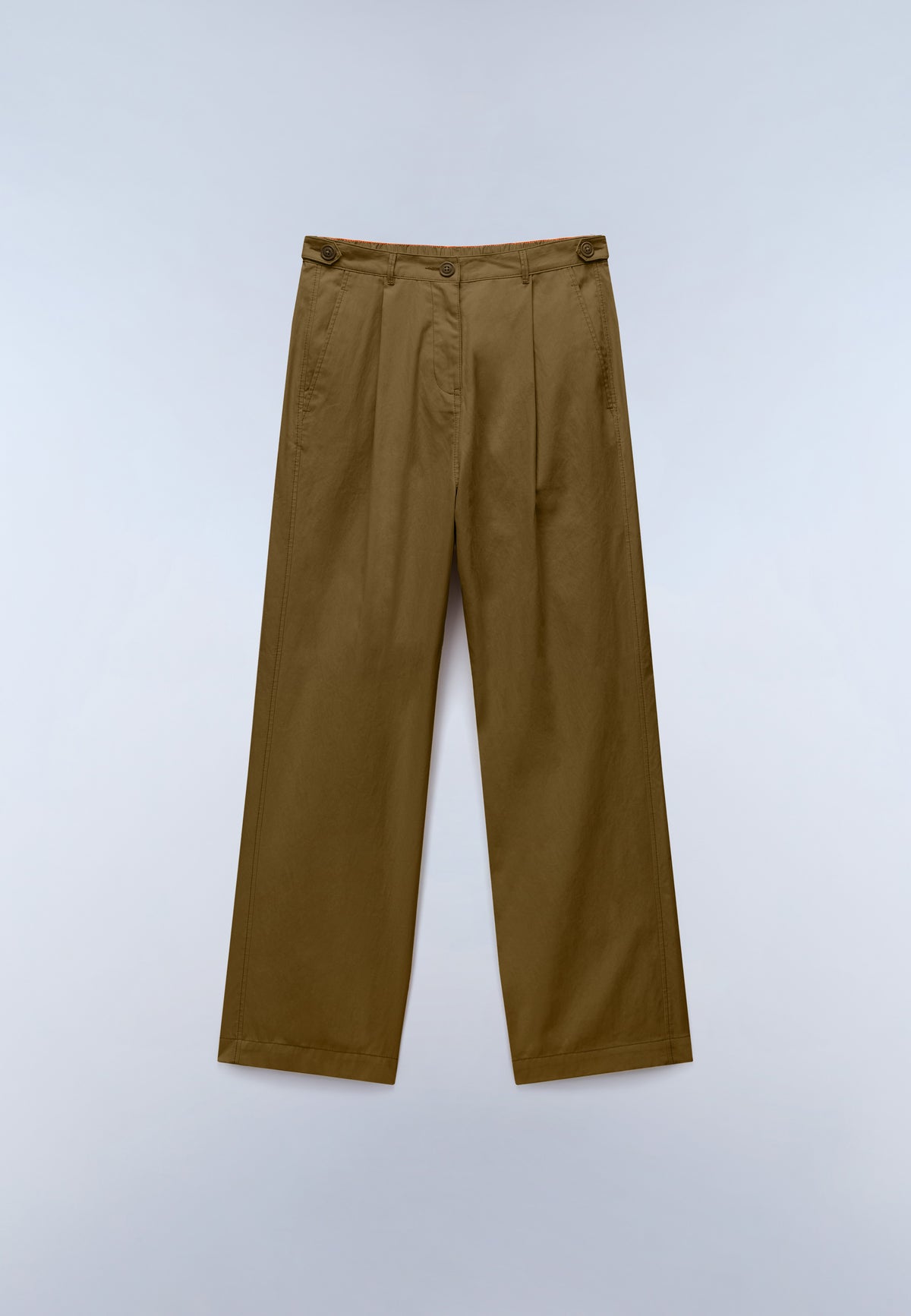 Chromic  Chino Trousers Dark Green Olive - 1