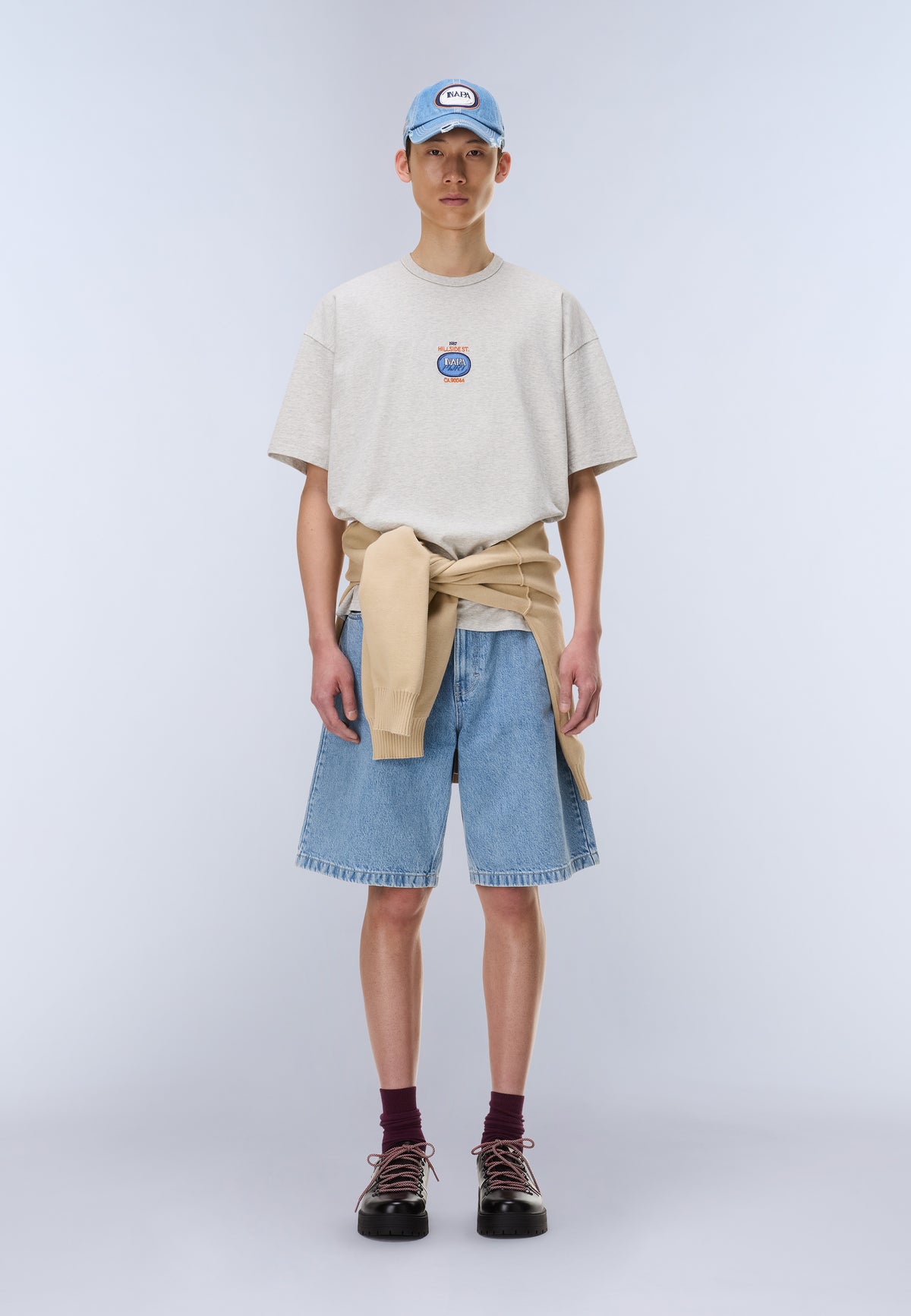 Krous Short Sleeve T-Shirt Grey melange - 3