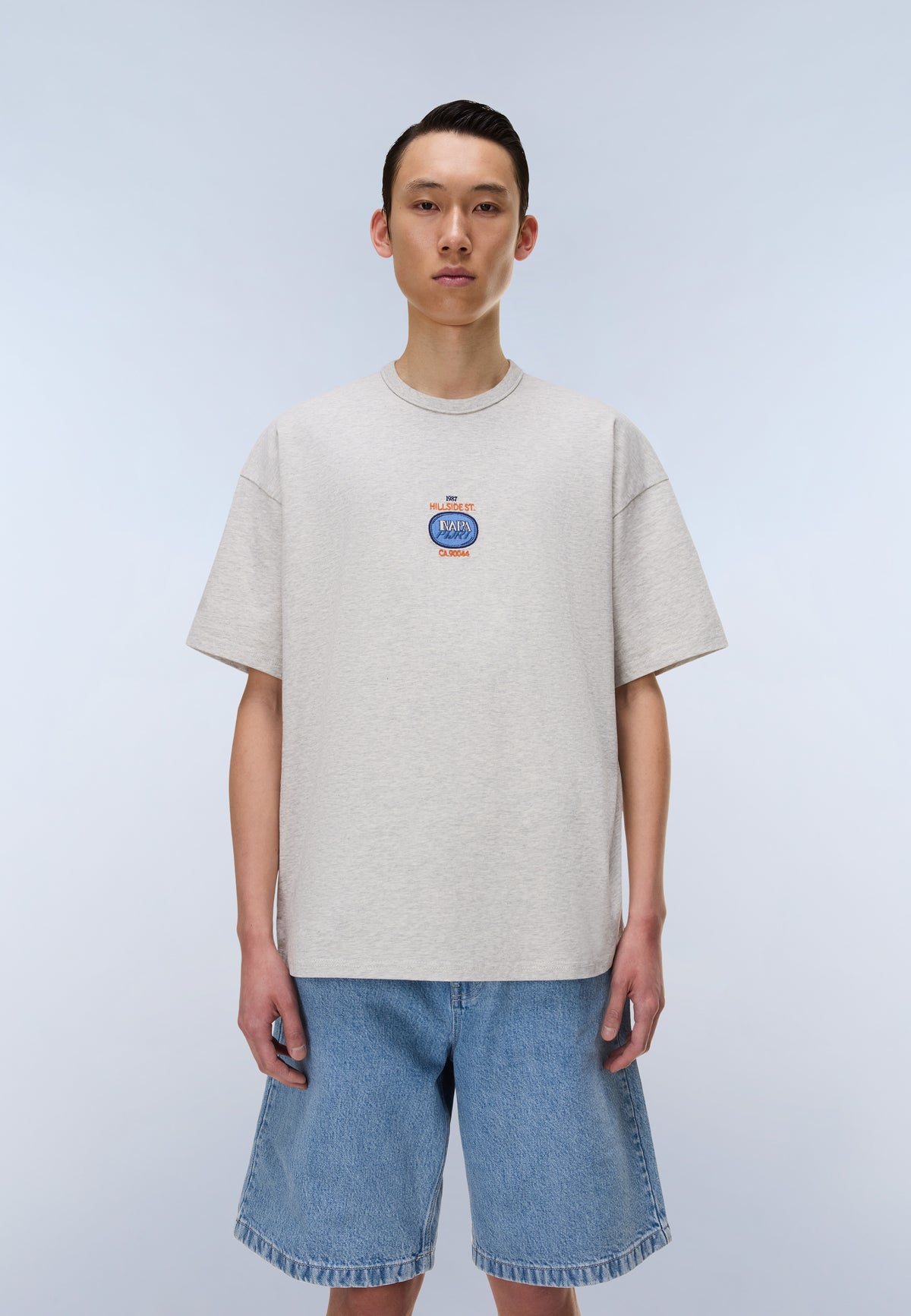 Krous Short Sleeve T-Shirt Grey melange - 4