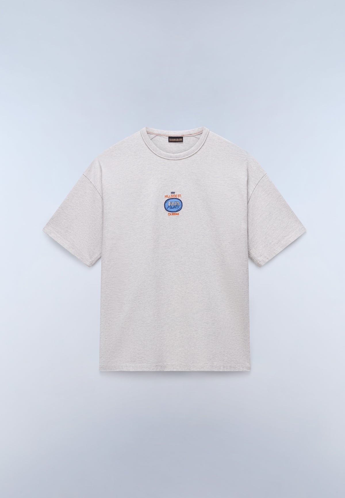 Krous Short Sleeve T-Shirt Grey melange - 1