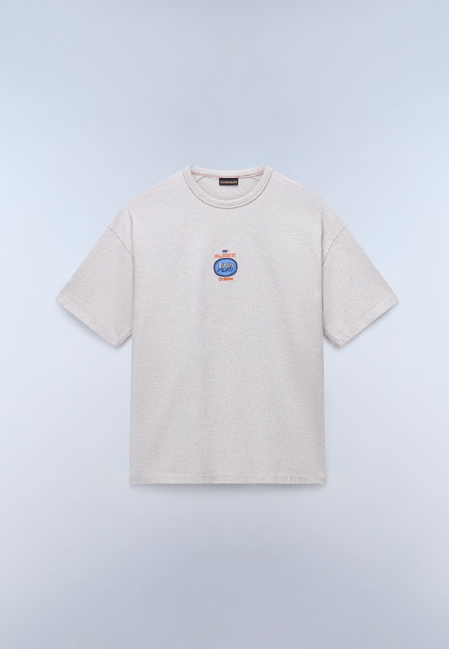 Krous Short Sleeve T-Shirt Grey melange