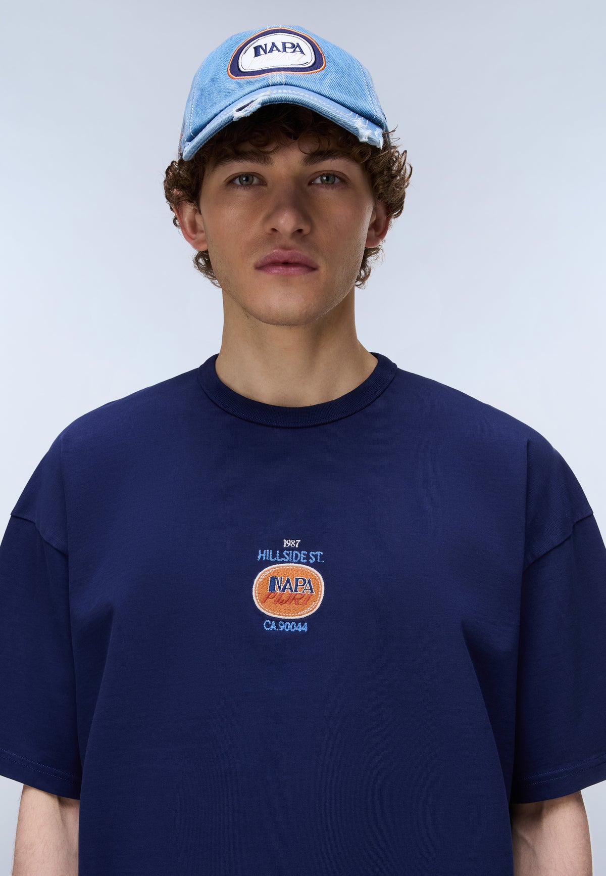 Krous Short Sleeve T-Shirt Blue Academy - 2