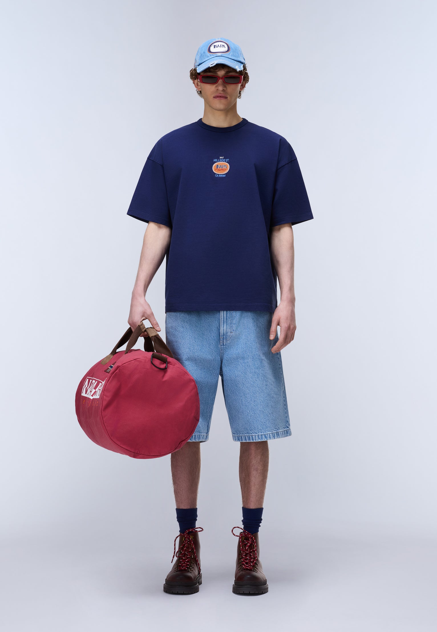 Krous Short Sleeve T-Shirt Blue Academy
