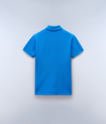 Elbas Short Sleeve Polo Shirt (4-16 YEARS) French Blue - 4