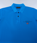 Elbas Short Sleeve Polo Shirt (4-16 YEARS) French Blue - 5