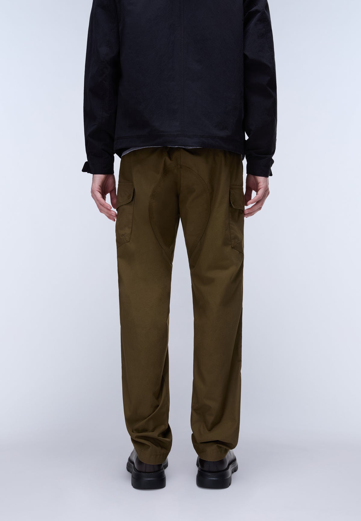 Pantalón Cargo Aylin Verde Oliva Scuro - 5