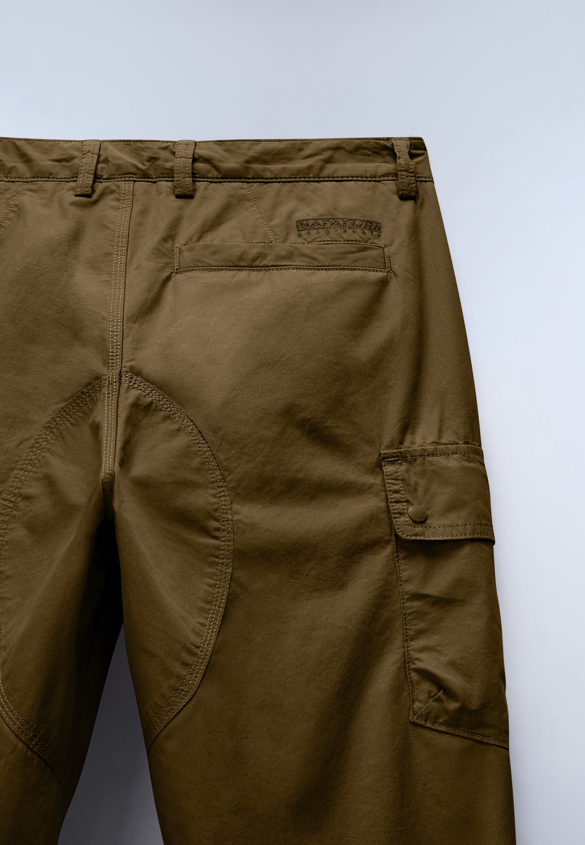 Pantalón Cargo Aylin Verde Oliva Scuro - 7