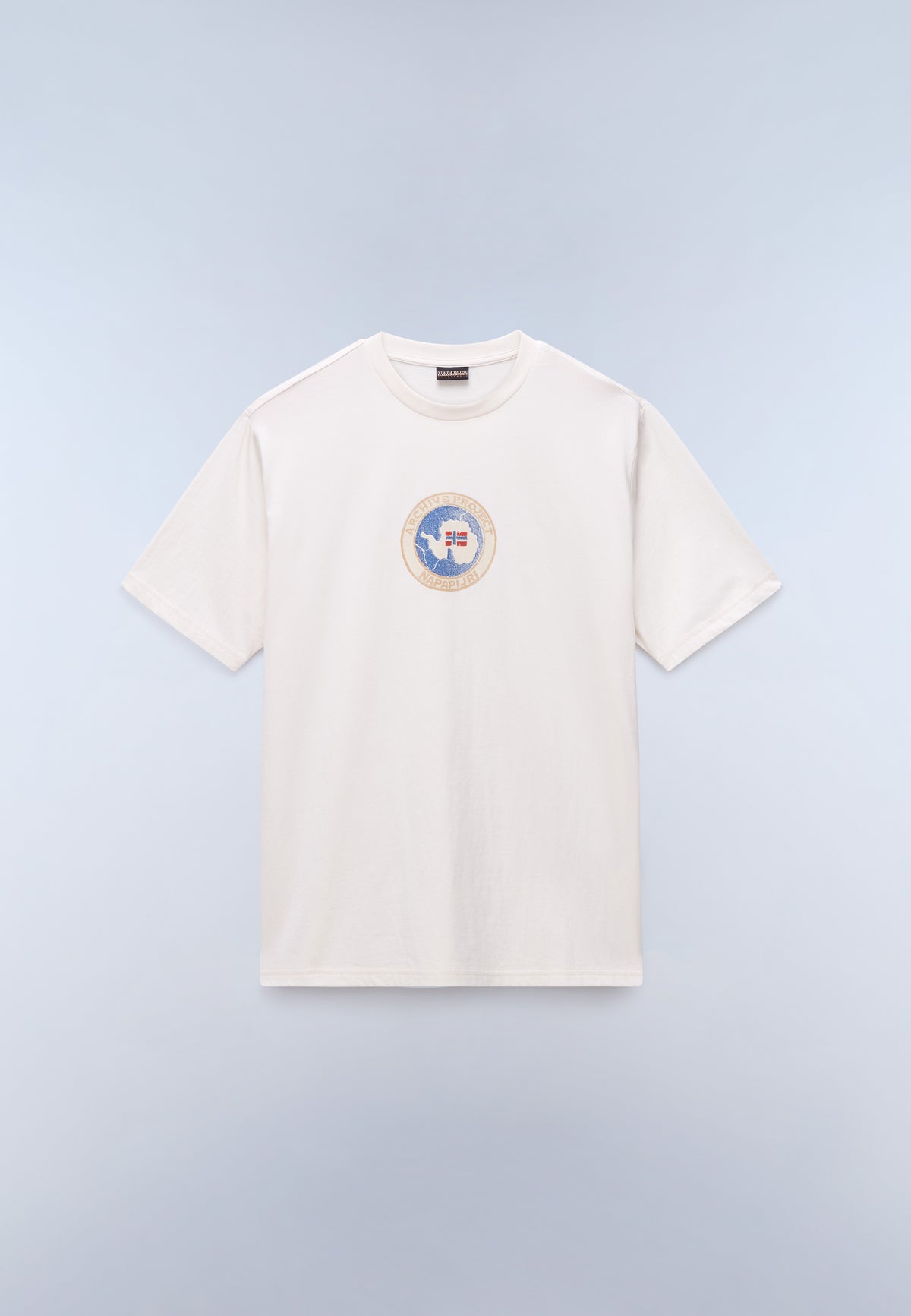 Phos  Short Sleeve T-Shirt White Whisper - 1