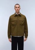 Leoras Overshirt Dark Green Olive - 4