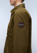 Leoras Overshirt Dark Green Olive - 7