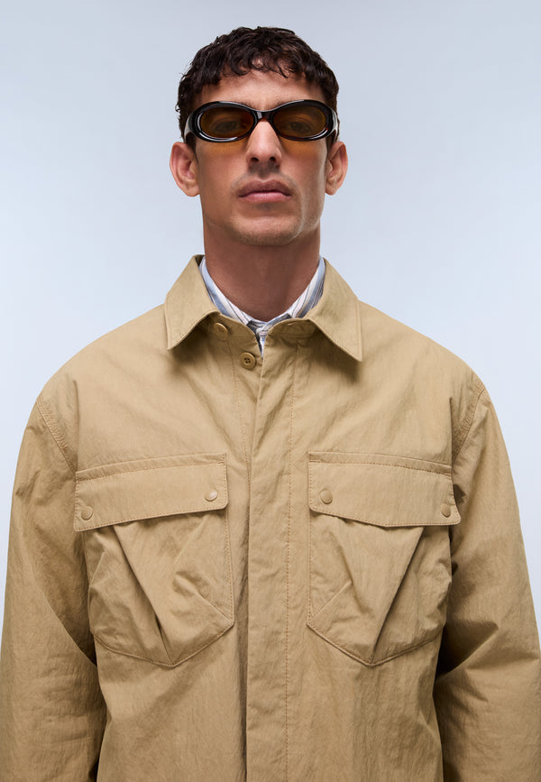 Leoras Overshirt Beige