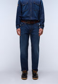 Vaqueros Rectos Kiene Dark Blue - 3