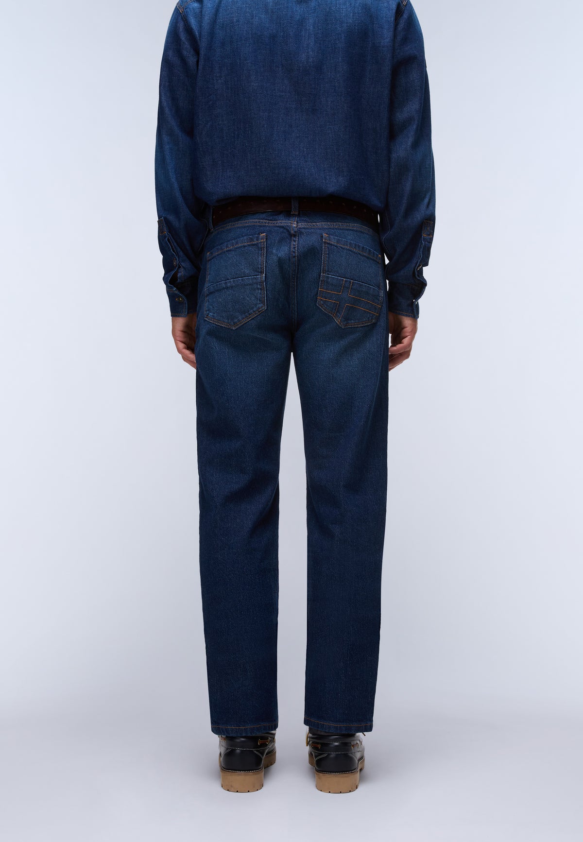 Vaqueros Rectos Kiene Dark Blue - 5