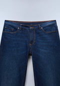 Vaqueros Rectos Kiene Dark Blue - 7