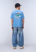 Oeste Short Sleeve T-Shirt Light Blue - 2