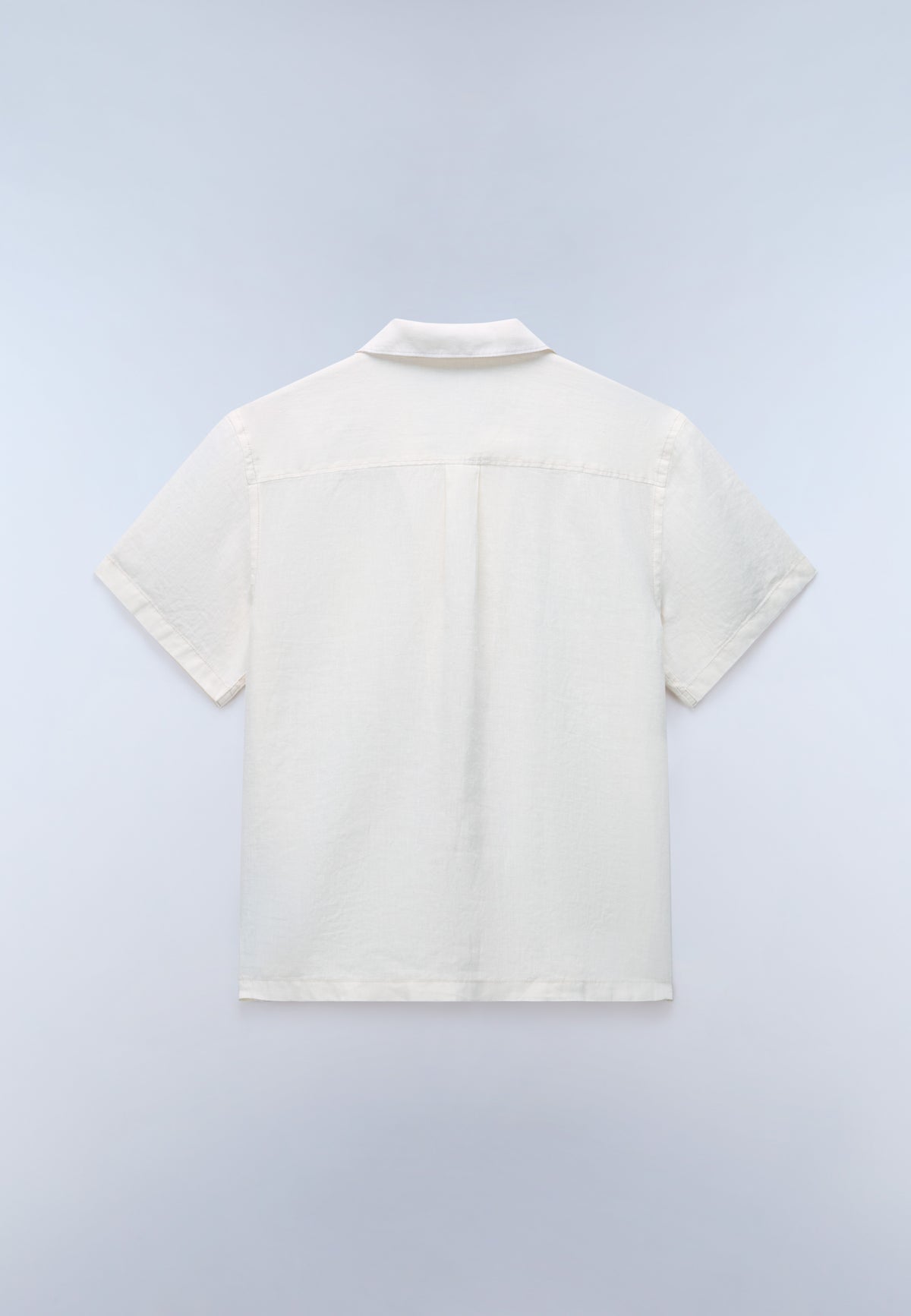Camicia a Maniche Corte Linen  - 5