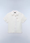 Camicia a Maniche Corte Linen  - 1