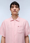 Camicia a Maniche Corte Linen  - 2