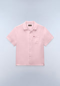Camicia a Maniche Corte Linen  - 1