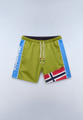 Reflect Swimming Trunks Green Golden - 1