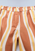 Anions Bermuda Shorts Brown Stripe SEY - 6
