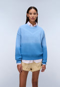 Quartz Crew Neck Jumper Light Blue - 4