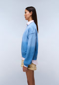 Quartz Crew Neck Jumper Light Blue - 5
