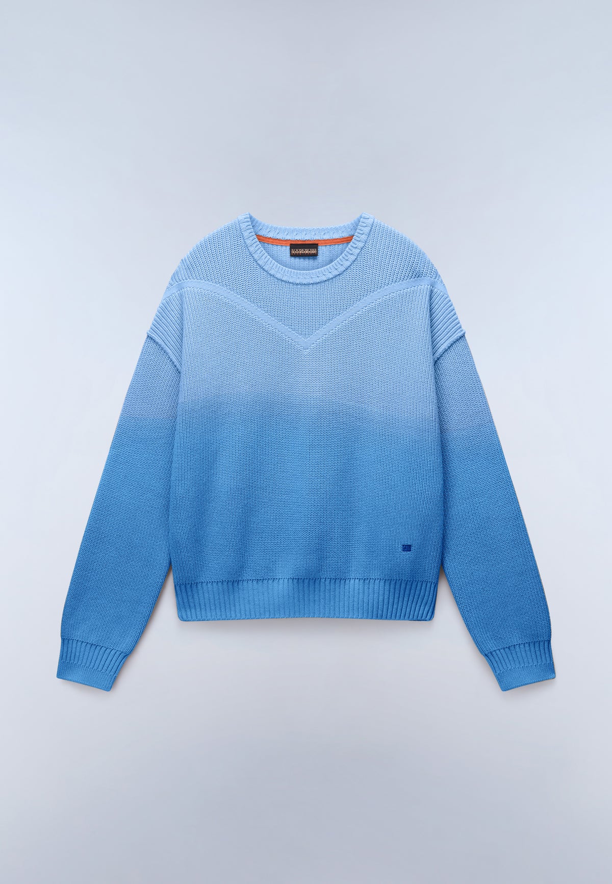 Quartz Crew Neck Jumper Light Blue - 1