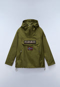 Rainforest Pocket Summer Anorak Jacket Green - 1