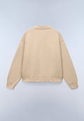 Optical Full-Zip Jumper Beige - 7