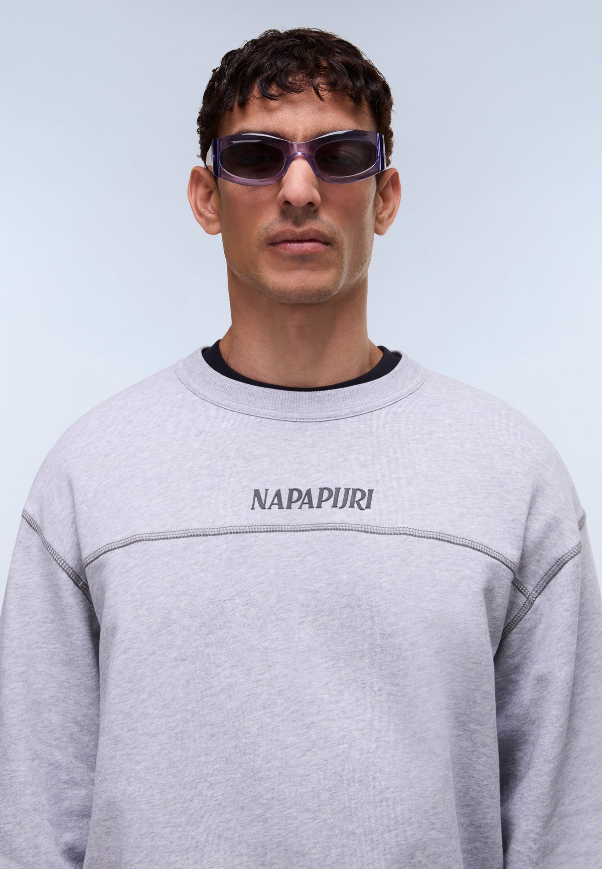 French Terry Sweatshirt Umbra  - 2
