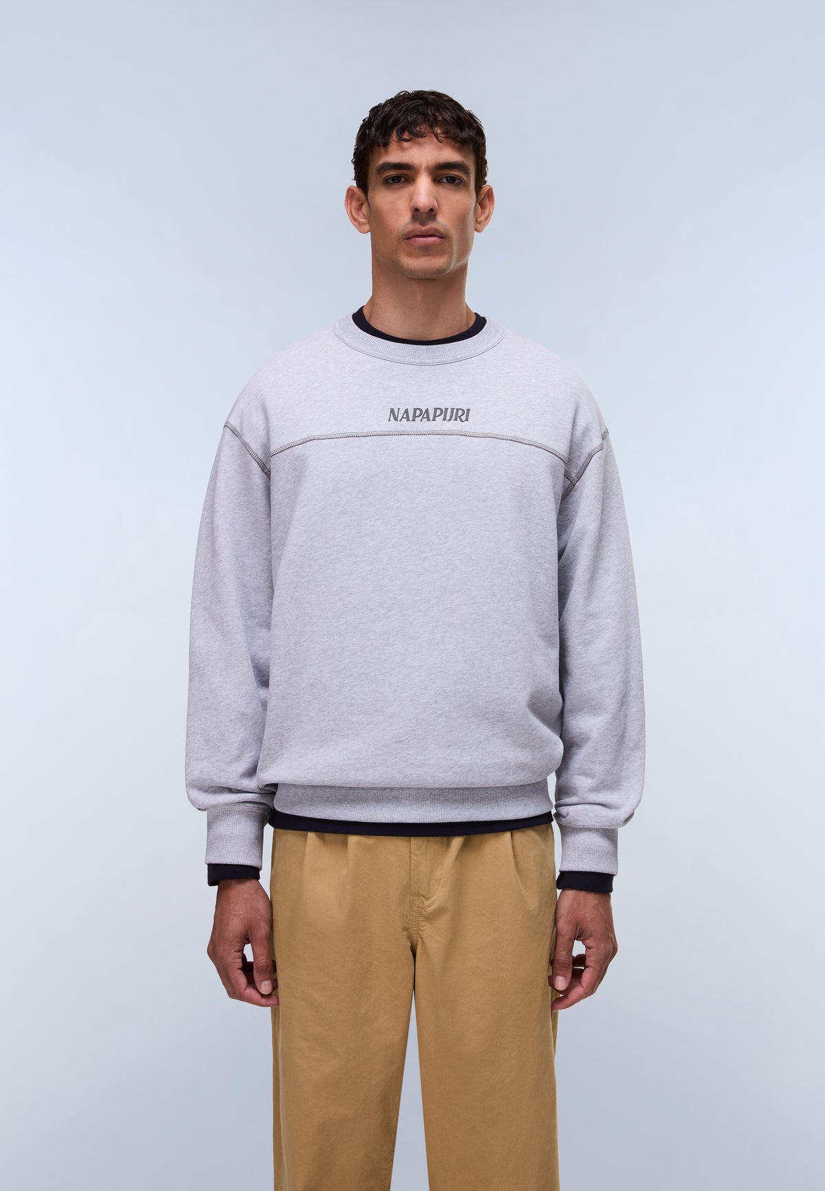 French Terry Sweatshirt Umbra  - 4