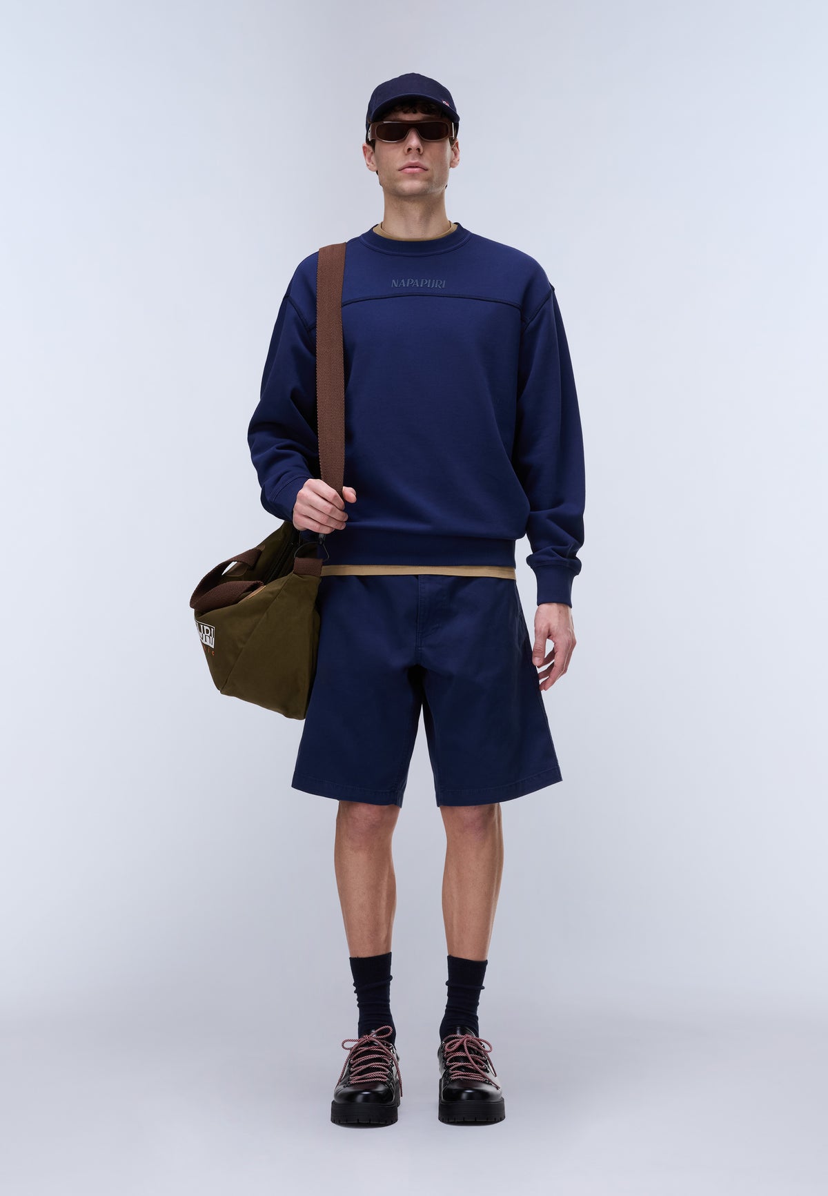 French Terry Sweatshirt Umbra  - 3