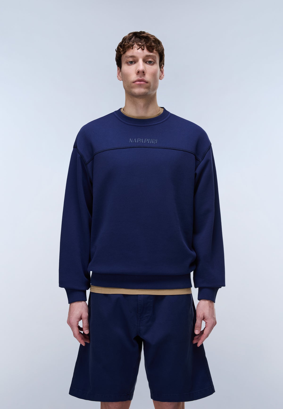 French Terry Sweatshirt Umbra  - 4