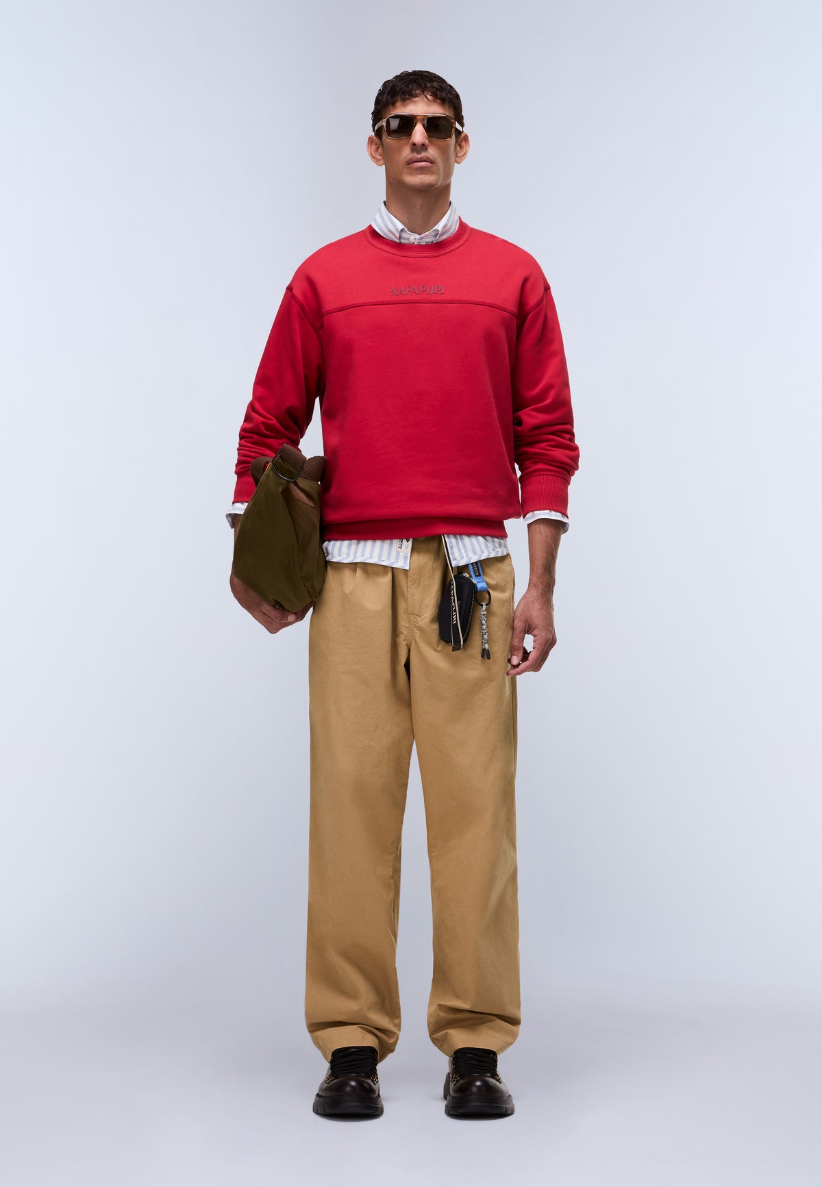 French Terry Sweatshirt Umbra  - 3