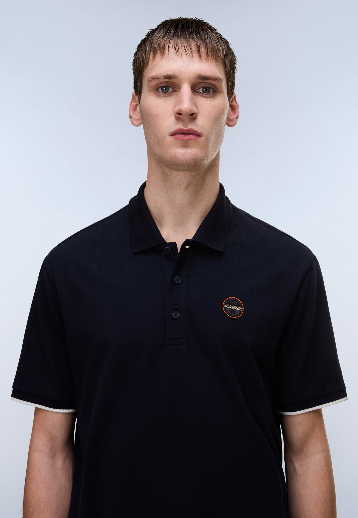 Badge Polo met Korte Mouwen  - 2