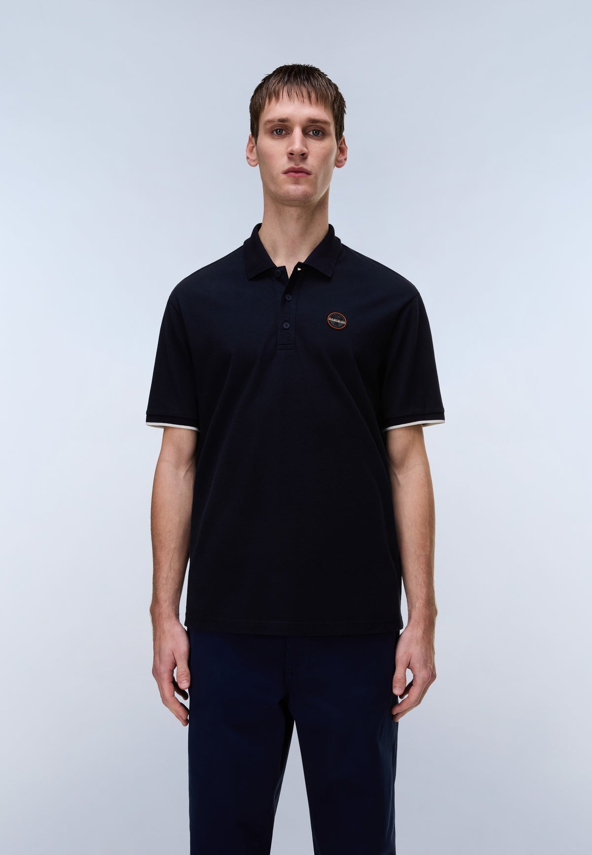 Badge Polo met Korte Mouwen  - 3