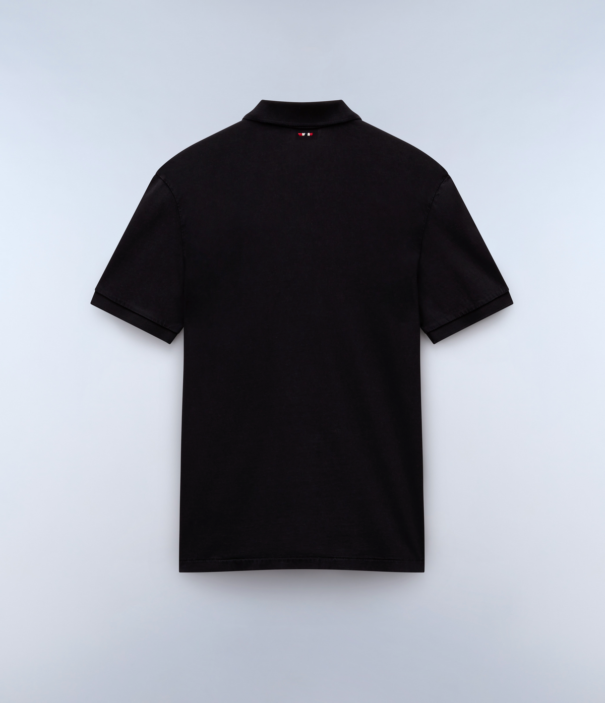 Polo de Punto de Manga Corta ElbasNegro