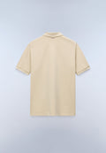 Polo de Punto de Manga Corta Elbas Beige - 5