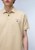 Polo de Punto de Manga Corta Elbas Beige - 4