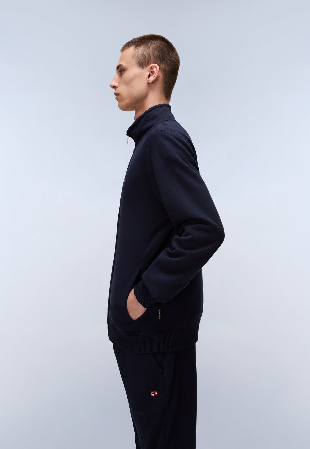Balis Full-Zip Sweatshirt Winter Dark Blue - 3
