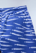 Elior Print Swimming Trunks Blue FH1 - 6