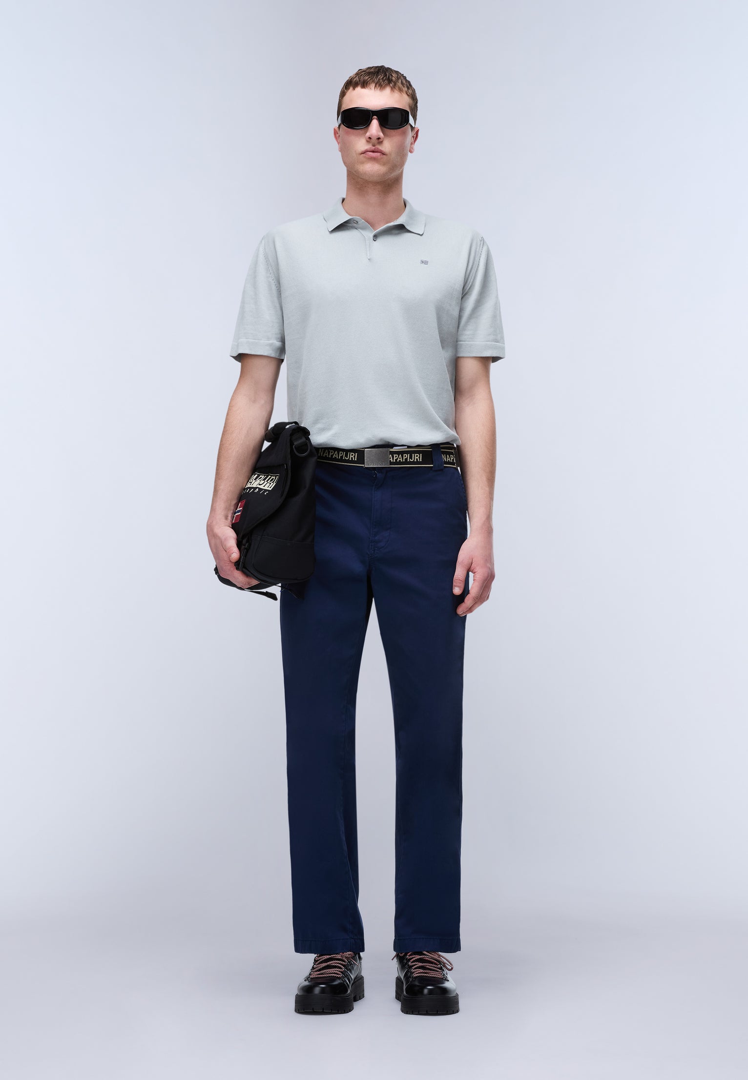 Kurzarm-Pullover Hudson Polo 