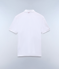 Elbas Short Sleeve Pique Polo Shirt White - 4