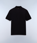 Elbas Short Sleeve Pique Polo Shirt Black - 4