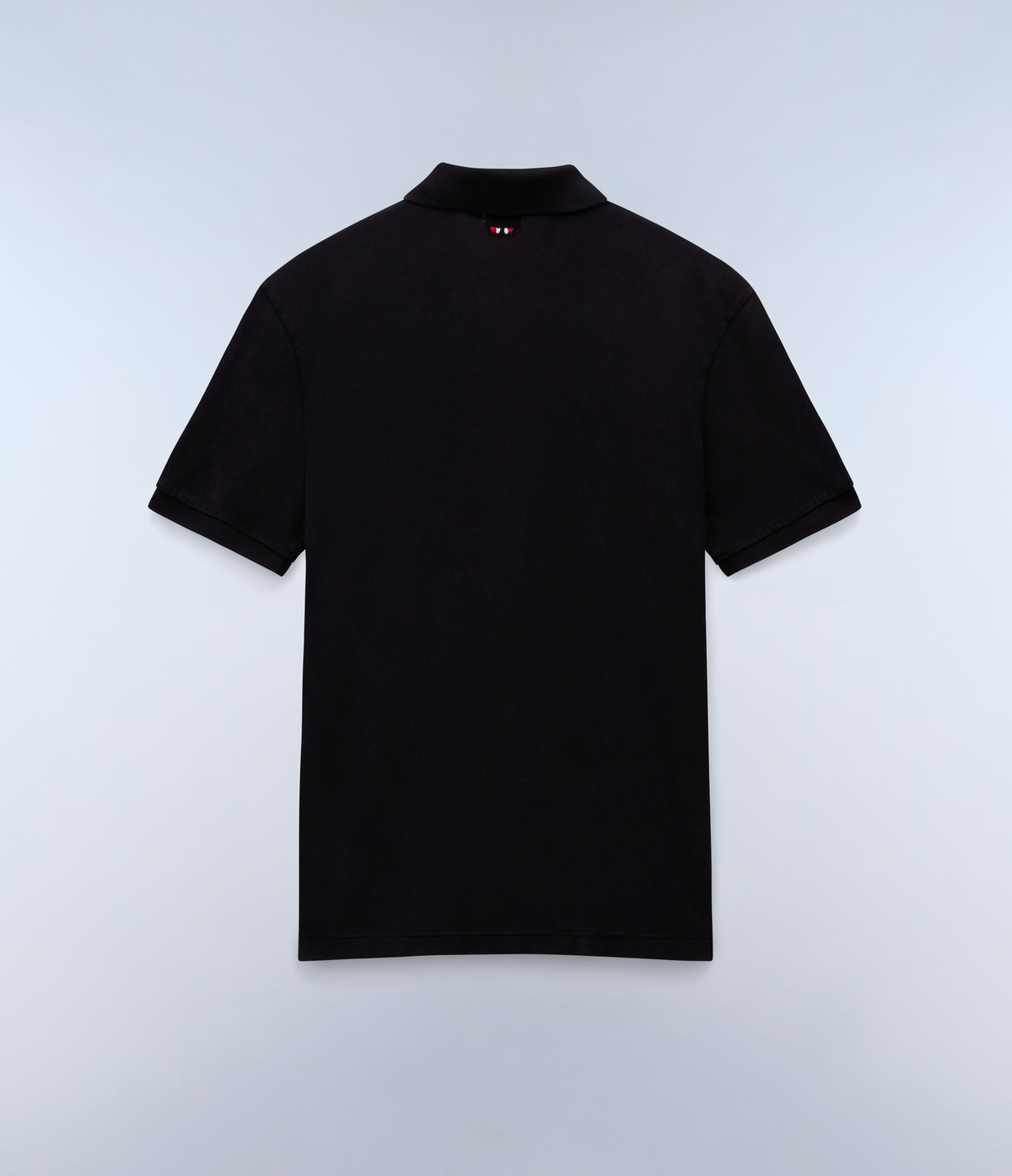 Elbas Short Sleeve Pique Polo Shirt Black - 4
